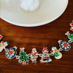Christopher Radko Enamel Christmas Bracelet